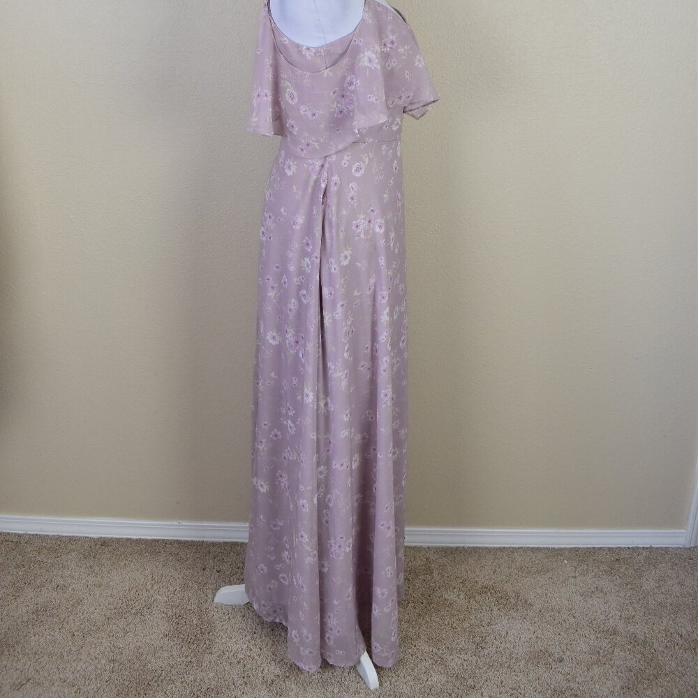 Birdy Grey Mauve Floret Jane Convertible Dress - S - Picture 7 of 13